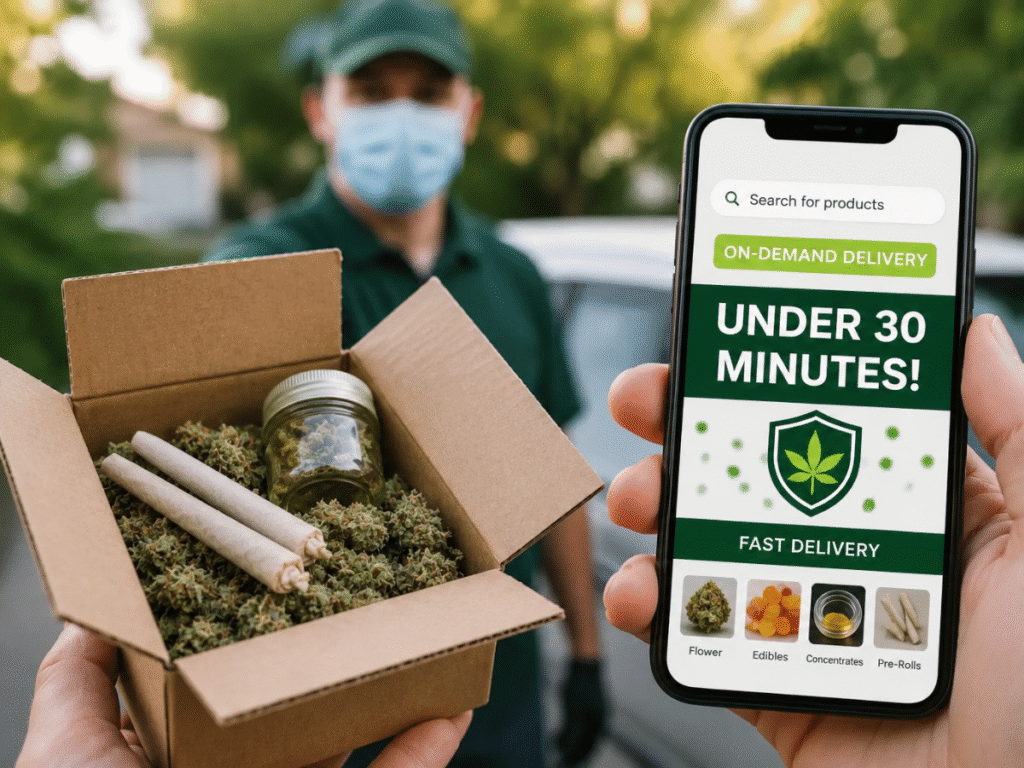 weed delivery Harcourt